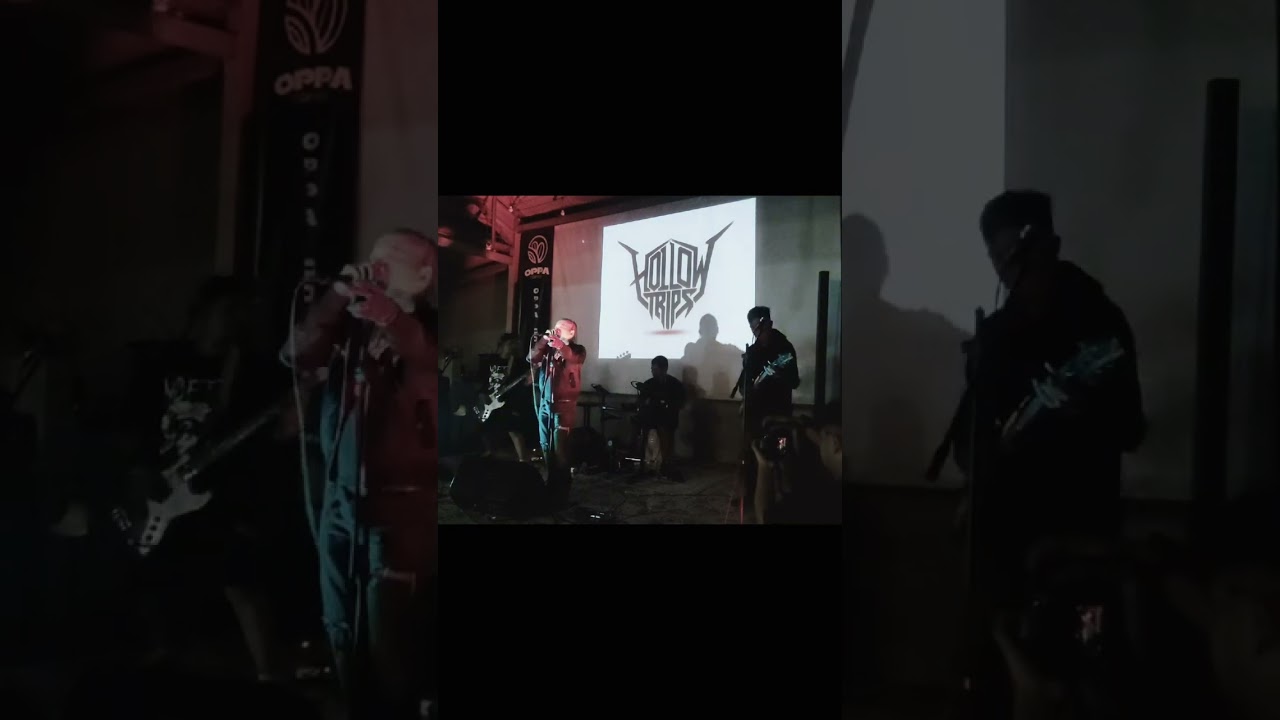 Hollowtrips live - berdiri (oppa cafe bandung) 