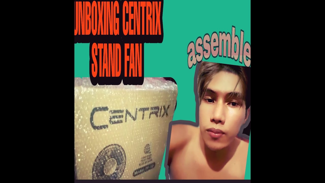 UNBOXING ELECTRIC CENTRIX FAN\STANDARD STANDFAN|How To Assemble also