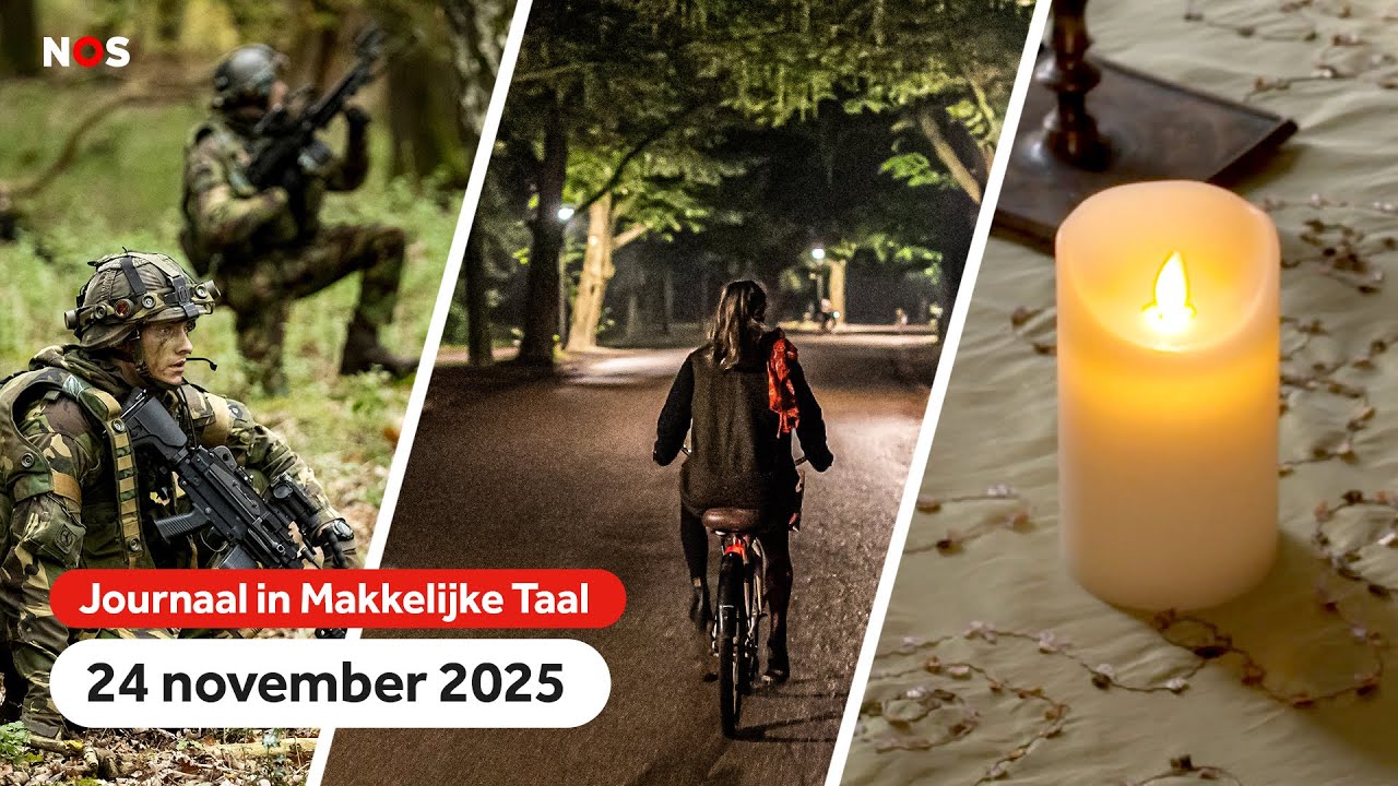 Gemeenten maken straten veiliger, extra plekken voor leger, proef: drie dagen leven zonder stroom.