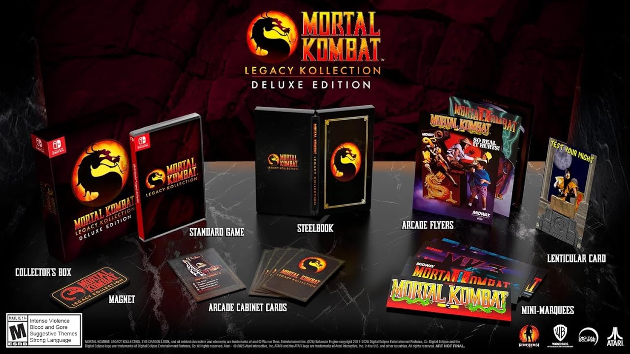 Mortal Kombat Legacy Collection Edición de Lujo para Nintendo Switch/2. Apertura y contenido inicial