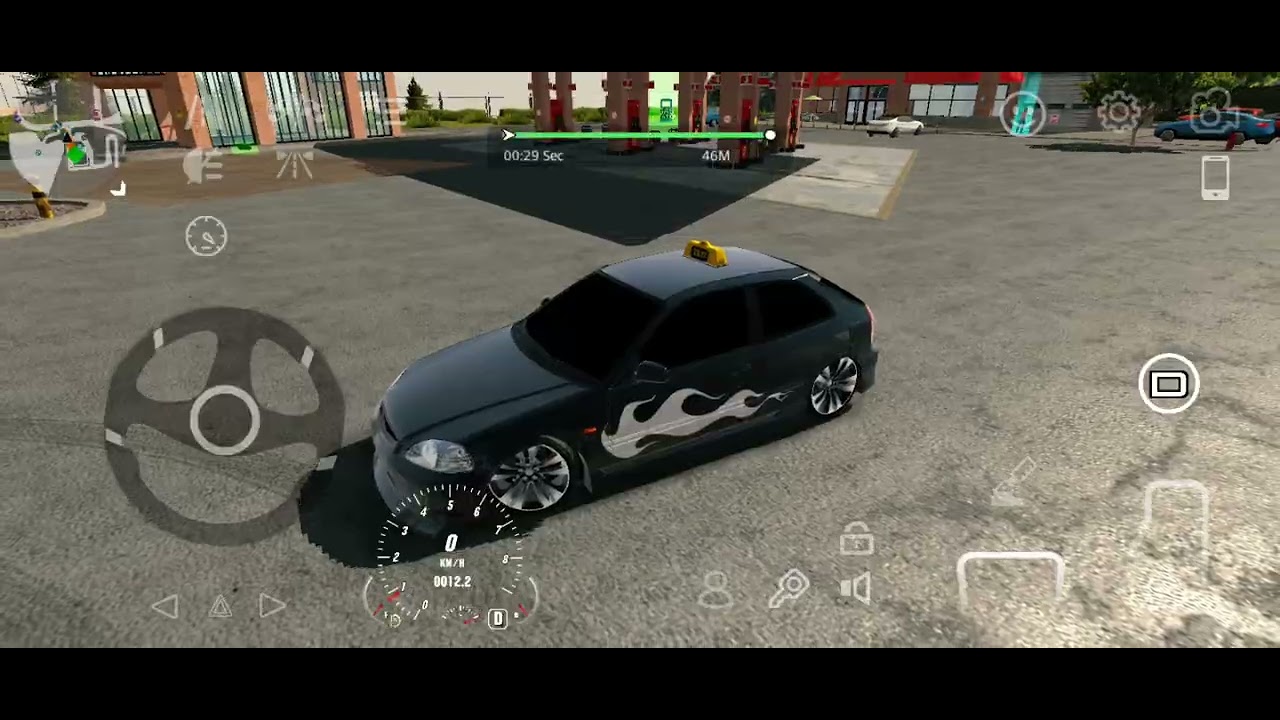 My new gaming video having two taxi
