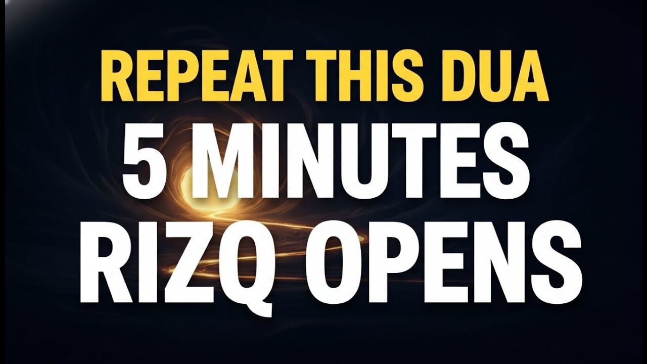 Repeat This Dua for 5 Minutes to Ask Allah to Open Your Rizq and Ease Financial Worries