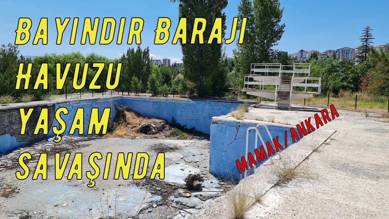 Bayındır Barajındaki Havuzda hüzün sürüyor (14.08.2021)
