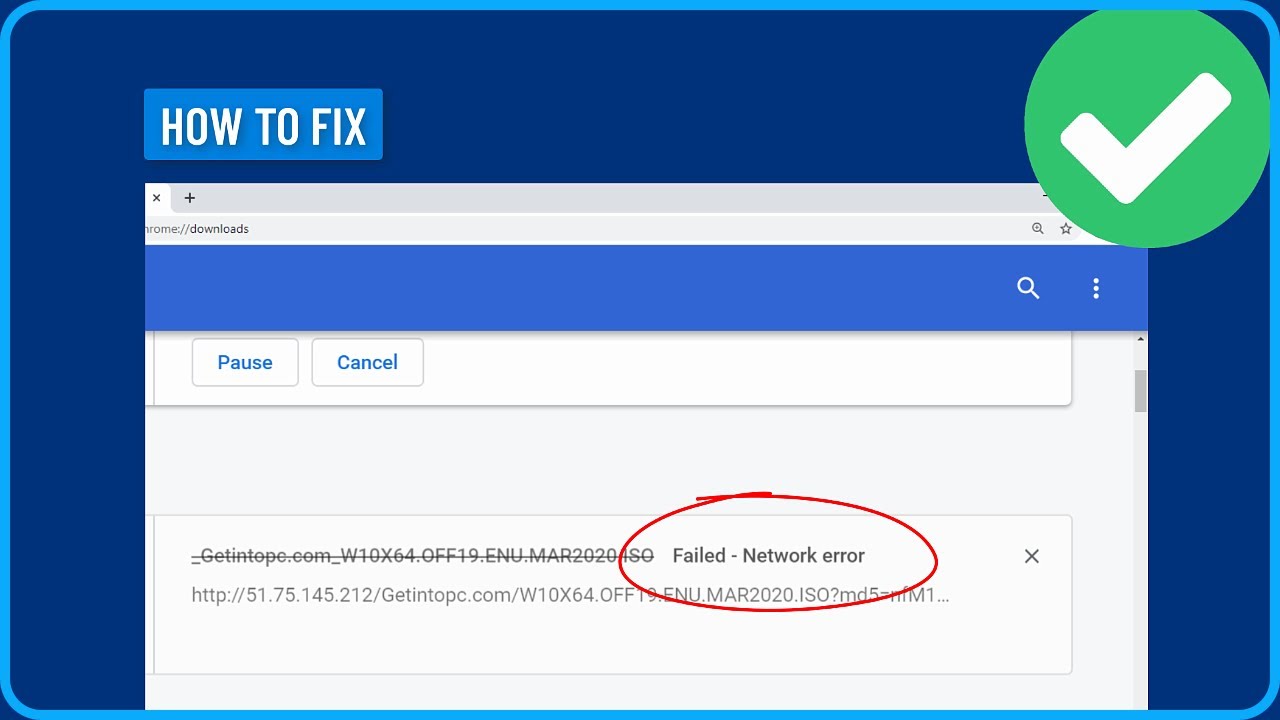 How to Fix Google Chrome Download Failed Network Error (2025)