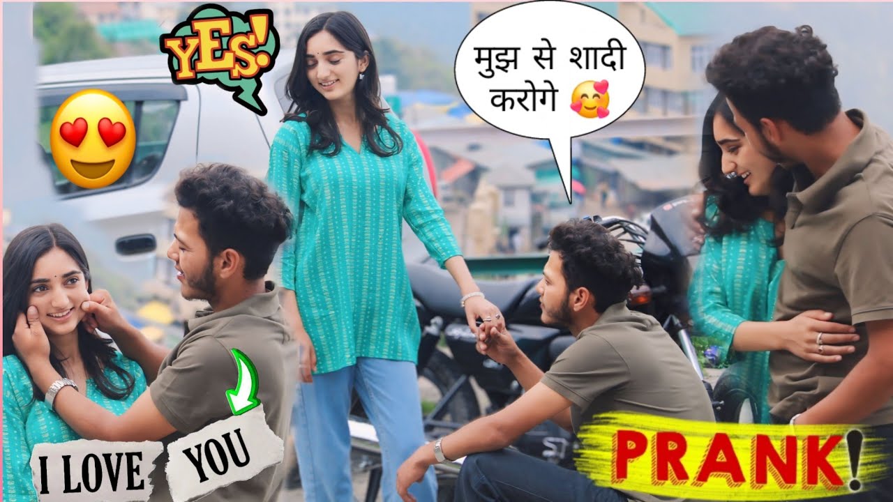 Apni Cute Besti frand😍 Ko Kiya propose 💖 Ldki na kr Di ha 😆