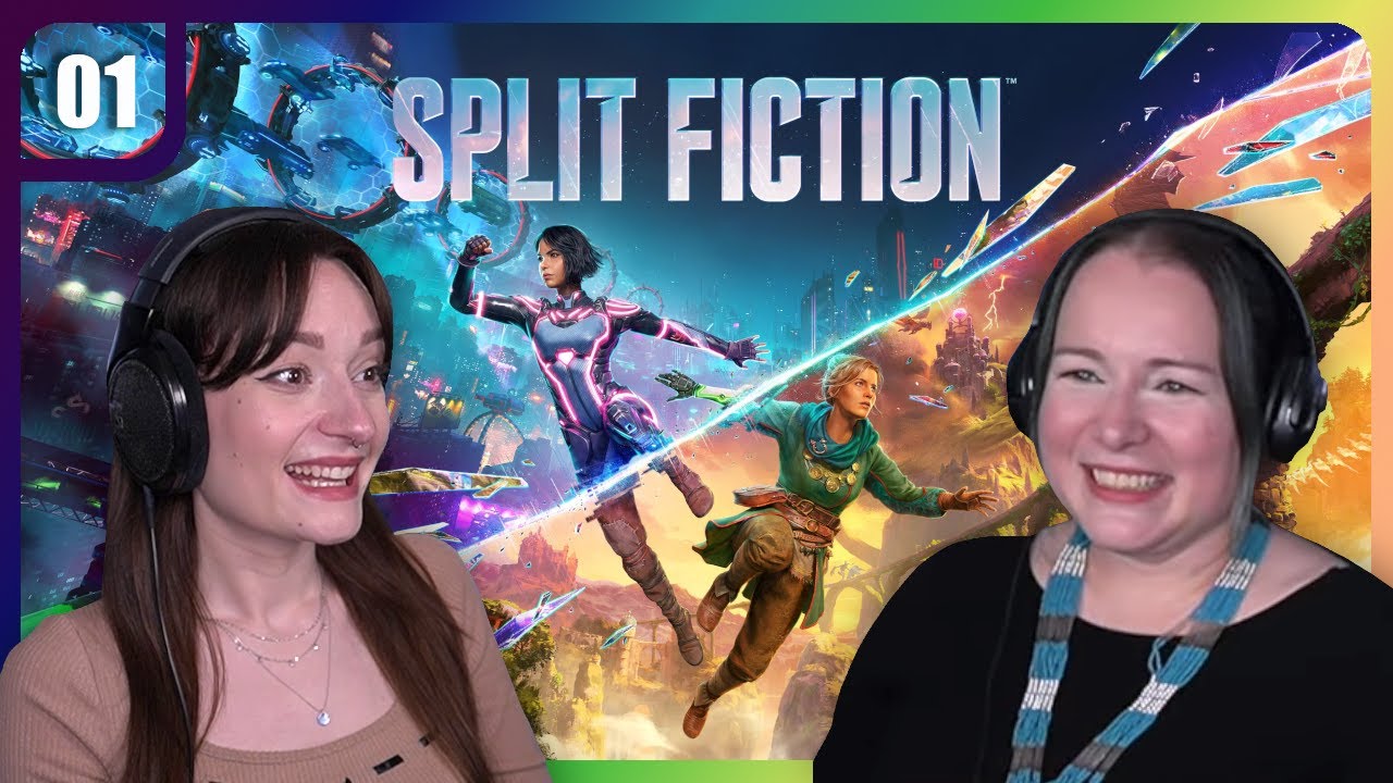 Sisters play SPLIT FICTION for the first time 💙 Part 1 | First Playthrough