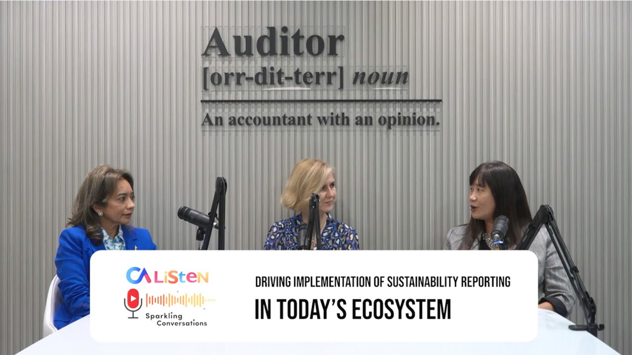 CA Listen - Driving Implementation Of Sustainability Reporting In Today's Ecosystem