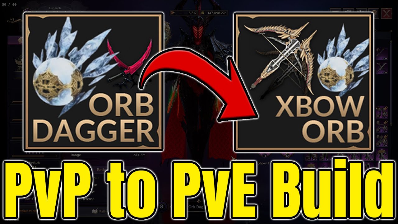 Лунарх: от PvP к PvE от Распятия – от Кинжала до Арбалета | Трон и Свобода