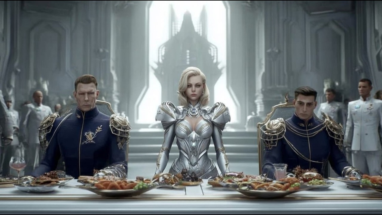 The Merciless Queen Came and Sat Next to the Silent Human Soldier and Said Let's Eat TogSci-Fi | HFY
