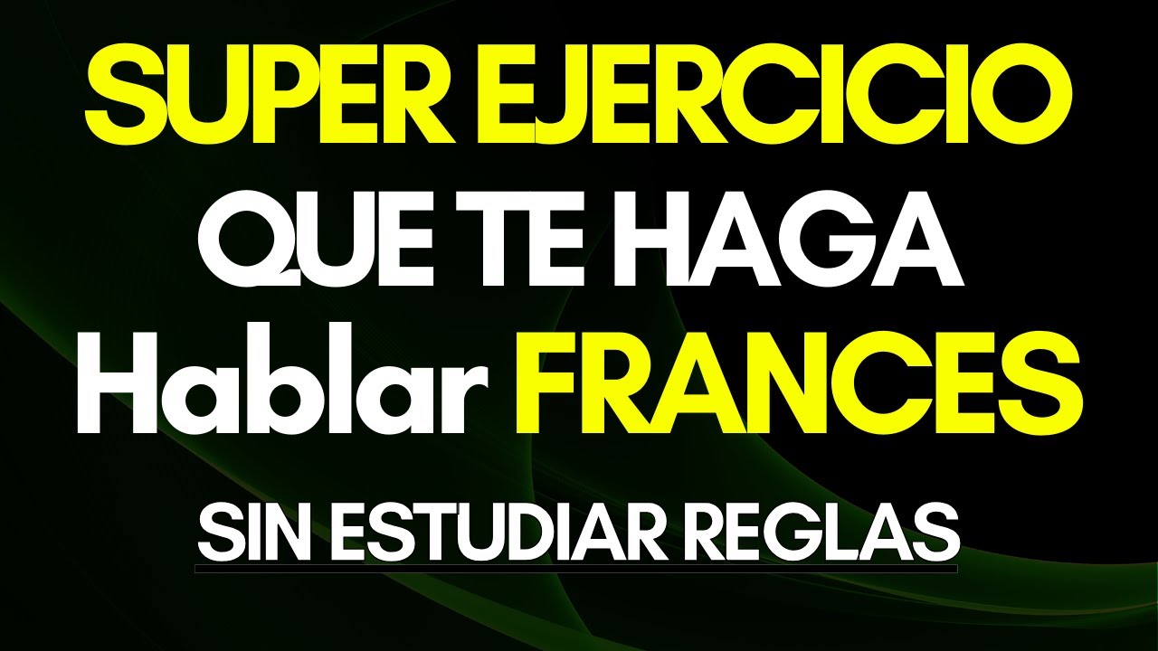 👂ESCUCHA ESTO TODOS LOS DÍAS | EL TRUCO AUDITIVO QUE HACE FLUIR TU FRANCÉS 🚀