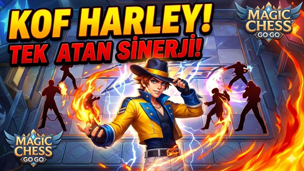 KOF HARLEY KOF ARLOTT İNSANE OUTPLAY #harleymobilelegends #arlottmagicchess #magicchessgogo