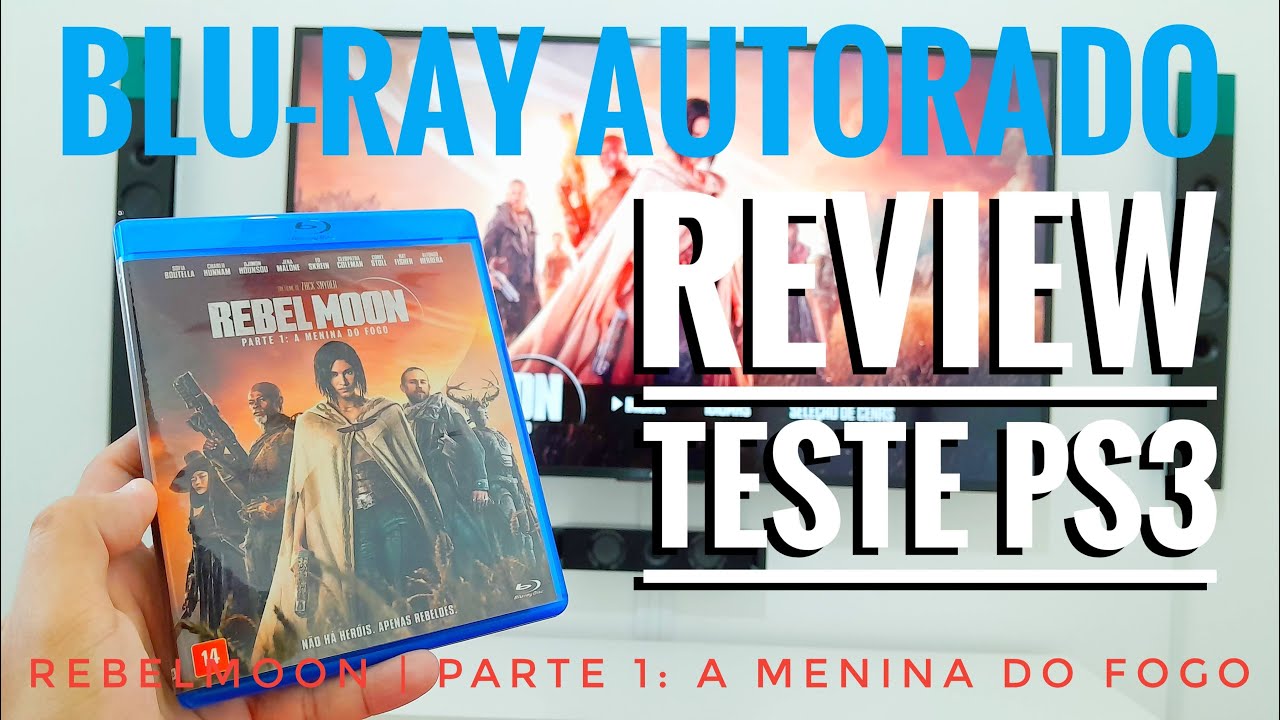 BLU-RAY AUTORADO | REBELMOON | REVIEW E TESTE NO PS3!