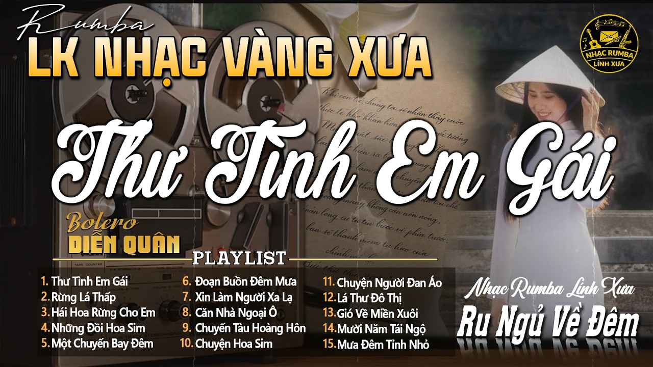 THƯ TÌNH EM GÁI - LK Trữ Tình Bolero DIỄN QUÂN Mới Nhất 2026 ➤ LK Nhạc Vàng Hải Ngoại Xưa Chọn Lọc