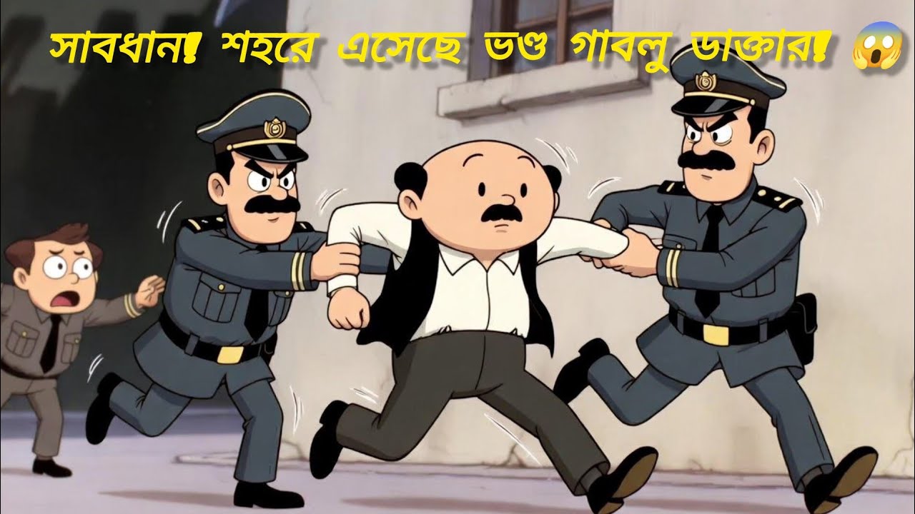 সাবধান! শহরে এসেছে ভণ্ড গাবলু ডাক্তার! 😱 (Gablu Doctor Cartoon)