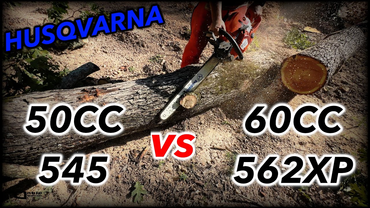 Which is Better? 50CC Husqvarna 545 VS 562XP 60CC Professional Chainsaws