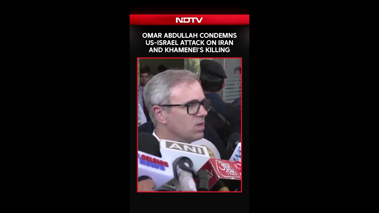 Omar Abdullah Condemns US-Israel Attack On Iran And Khamenei's Killing