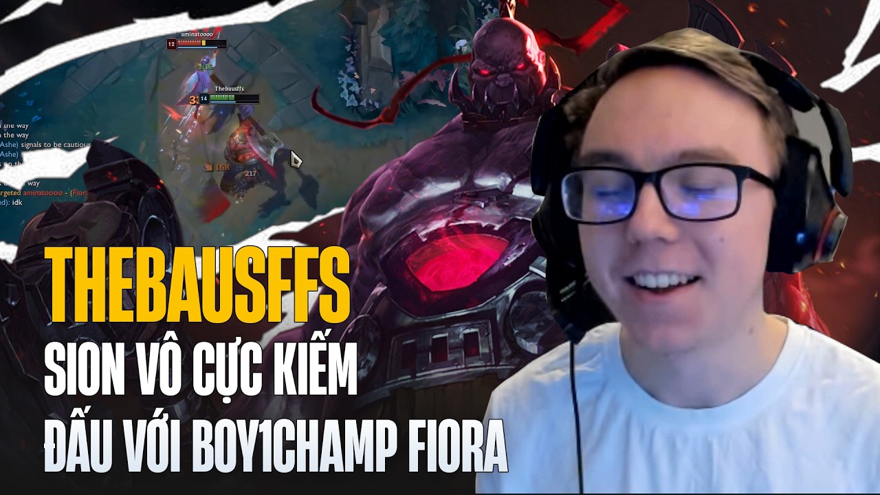 SION VÔ CỰC KIẾM CỦA THEBAUSFFS HỦY DIỆT BOY1CHAMP FIORA 1TR3 THÔNG THẠO