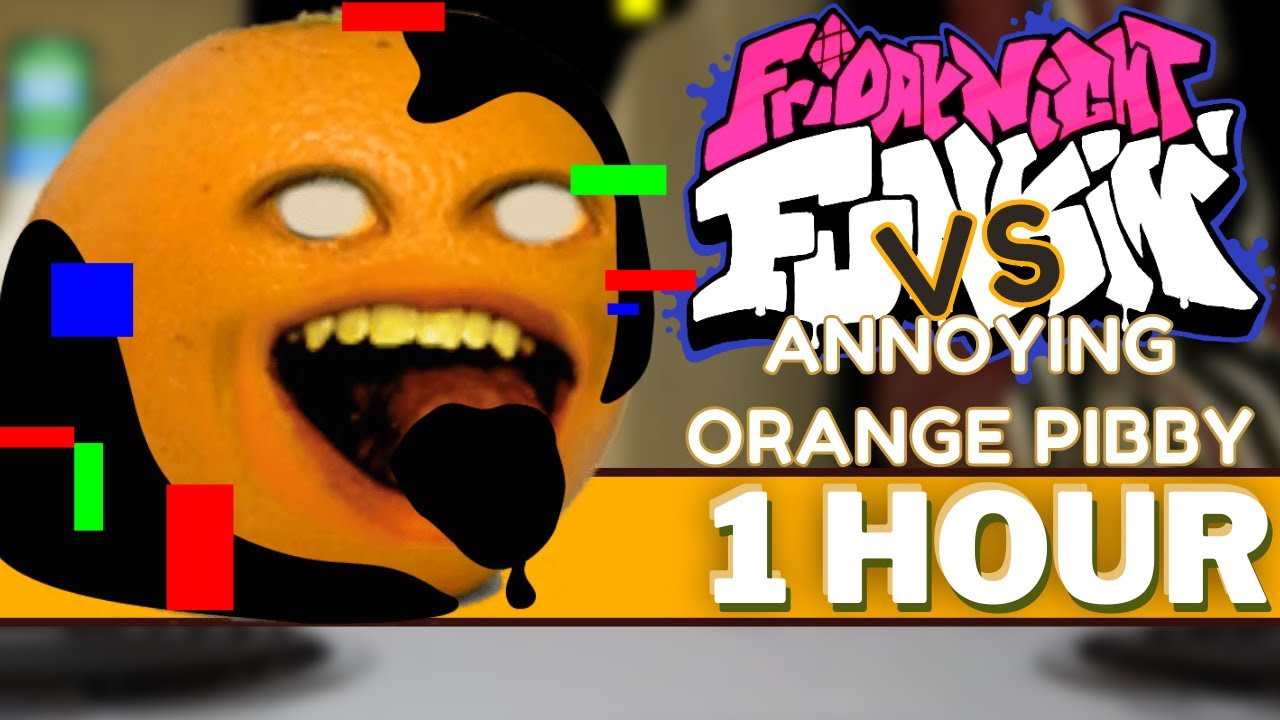 SLICED - FNF 1 HOUR Songs (Vs Pibby Annoying Orange FNF Mod Music OST Song)
