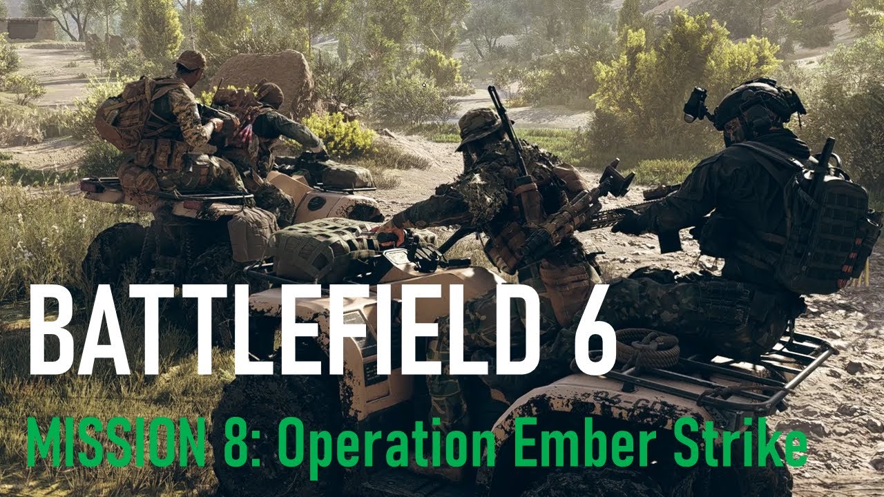 Battlefield 6 (2025) &ndash; Mission 8: &ldquo;Operation Ember Strike&rdquo; | No Commentary