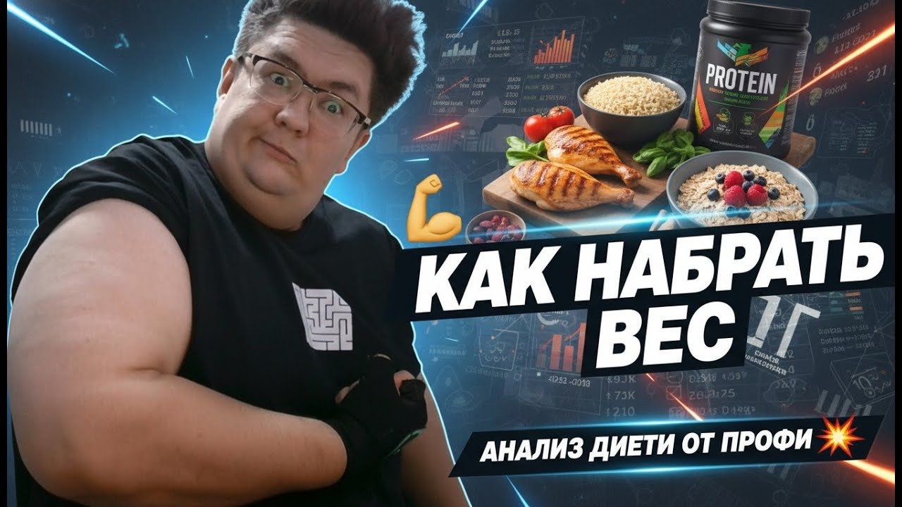 ФАРИД СМОТРИТ как набрать массу  Разбор рациона Смаева 2025 г и Семенихина 1996 г