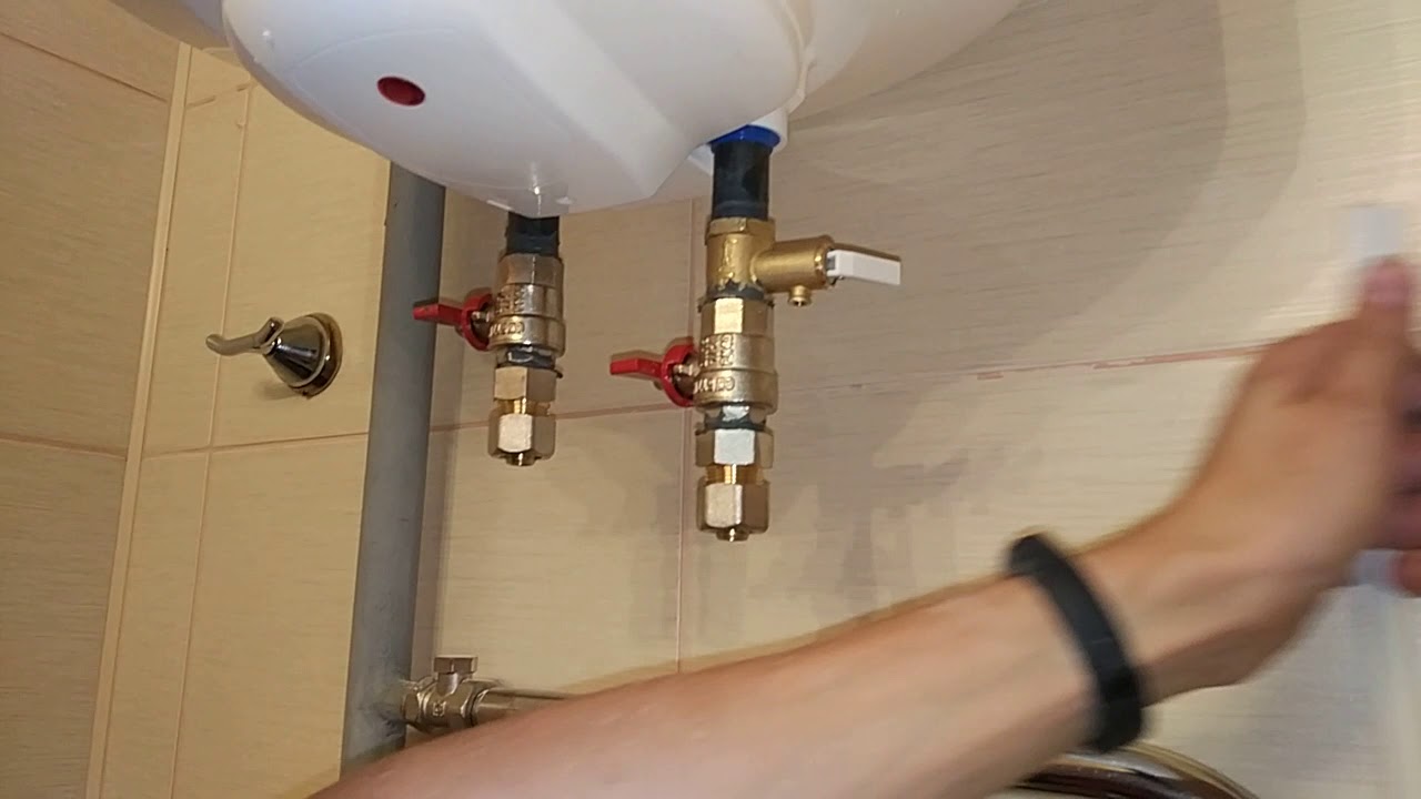 Установка бойлера своими руками 👍👍👍🚿🚿🚿