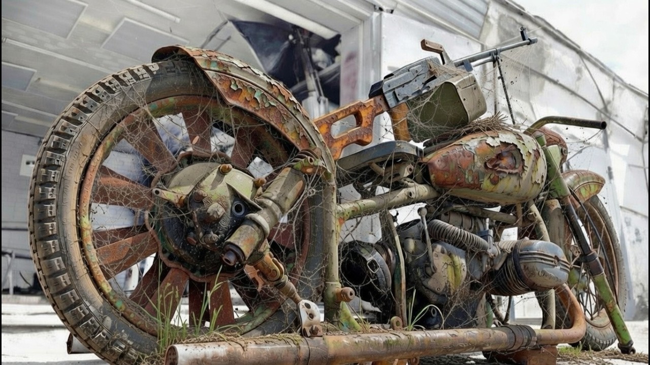Full Restoration Soviet Chopper — Heavy Abandoned Legend URAL from 1960s | Motorcycle Restoration