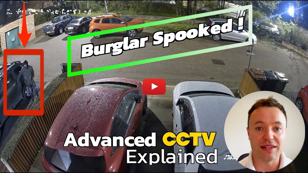 Burglar in Leeds spooked by Zone CCTV's advanced flashing security cameras