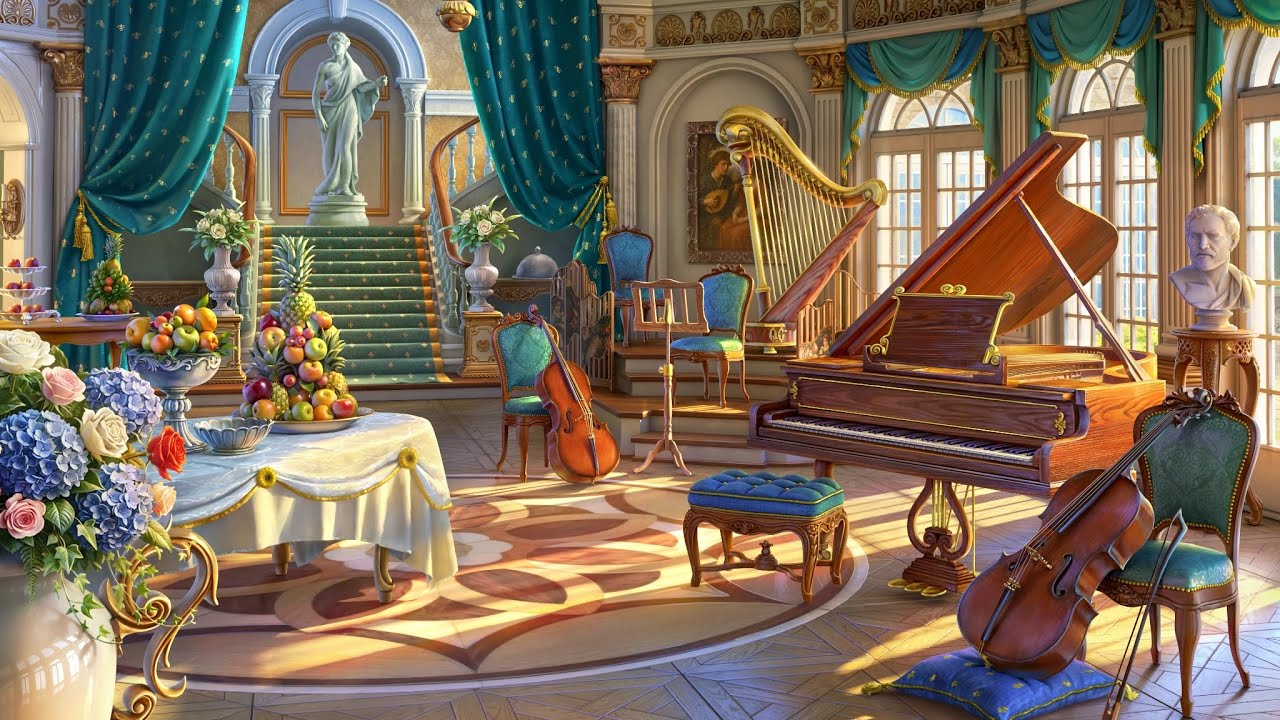Ballroom  🥂 (Pride & Prejudice)- Sherlock’s Hidden Objects App