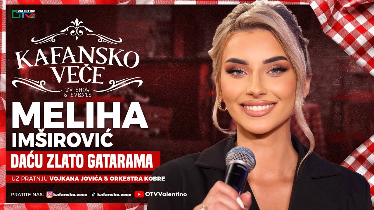MELIHA IMSIROVIC - DACU ZLATO GATARAMA | UZIVO | ORK. VOJKAN JOVIC KOBRE | 2025 | KAFANSKO VECE