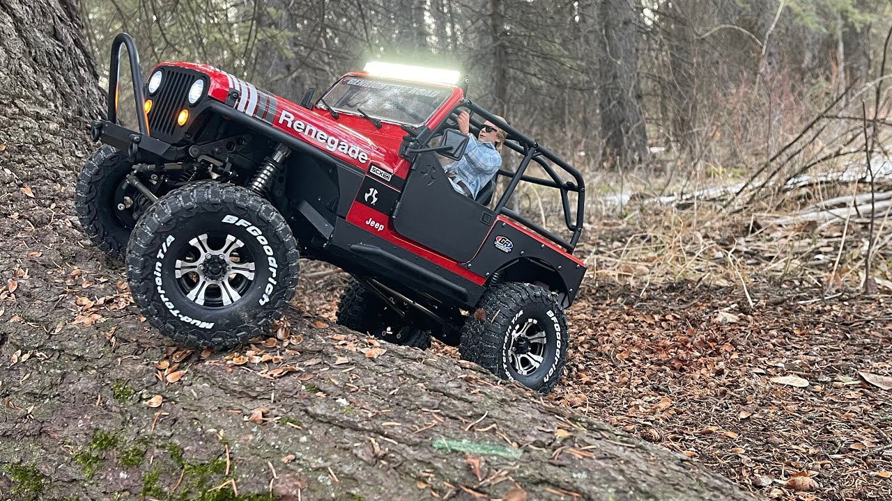 Axial SCX10.3 CJ-7 forest drive