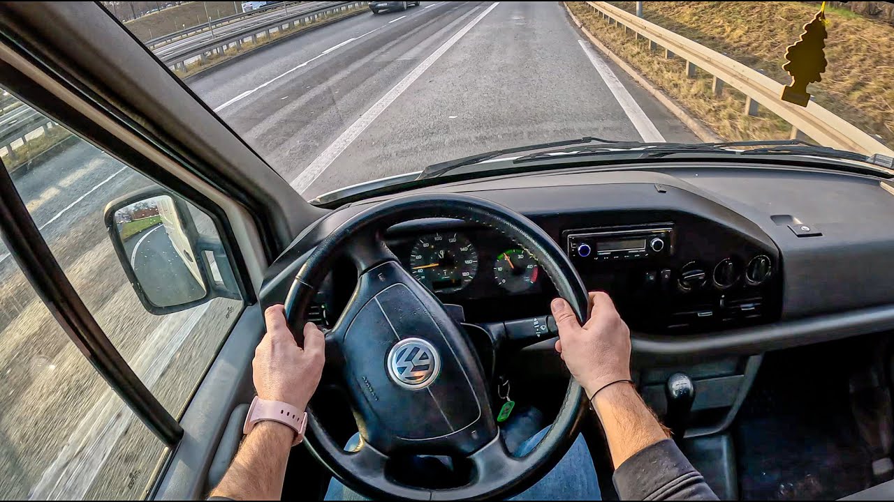 2005 Volkswagen LT [2.8 TD 131HP] |0-100| POV Test Drive #1450 Joe Black