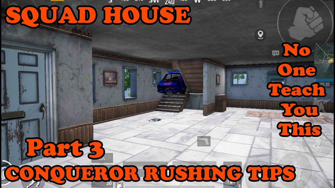 How to Break this Conqueror camping | Part 3 | Squad house Conqueror Rushing