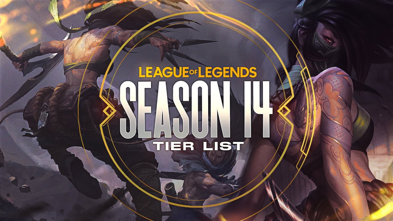 SEASON 14 MID LANE TIER LIST