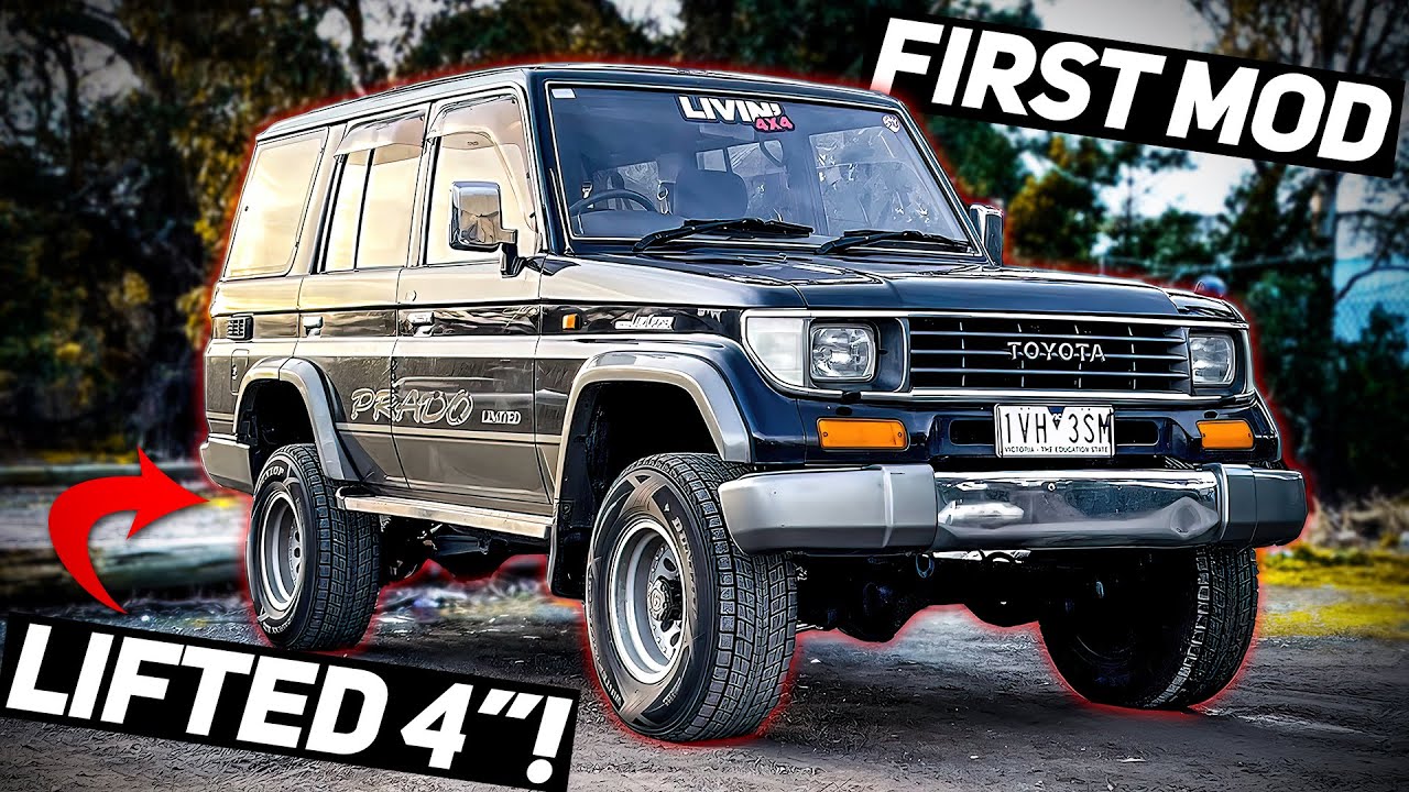 Installing a LIFT on the Import Prado, The Build Begins! First Mod For The KZJ78!