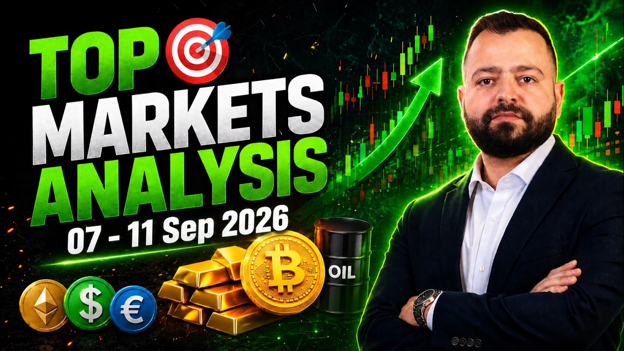 🎯TOP Analysis For This Week! GOLD, EURUSD, BTC & US30 - Forex Trading