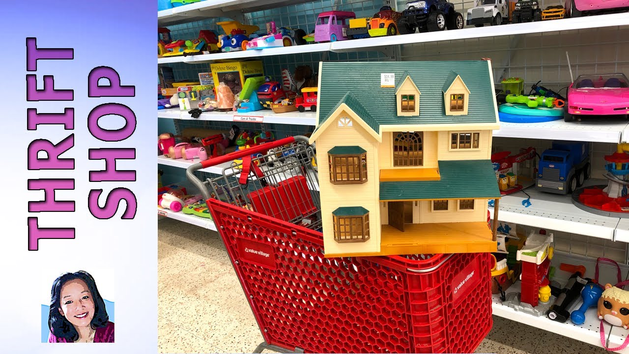Thrift Shop Hop Dollhouses