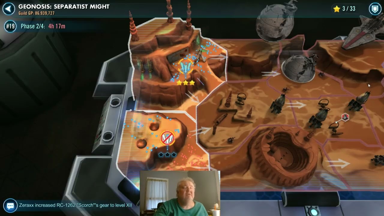 Приёмный отец играет в Star Wars Galaxy of Heroes - День 105 (Основное событие для бесплатных игр...