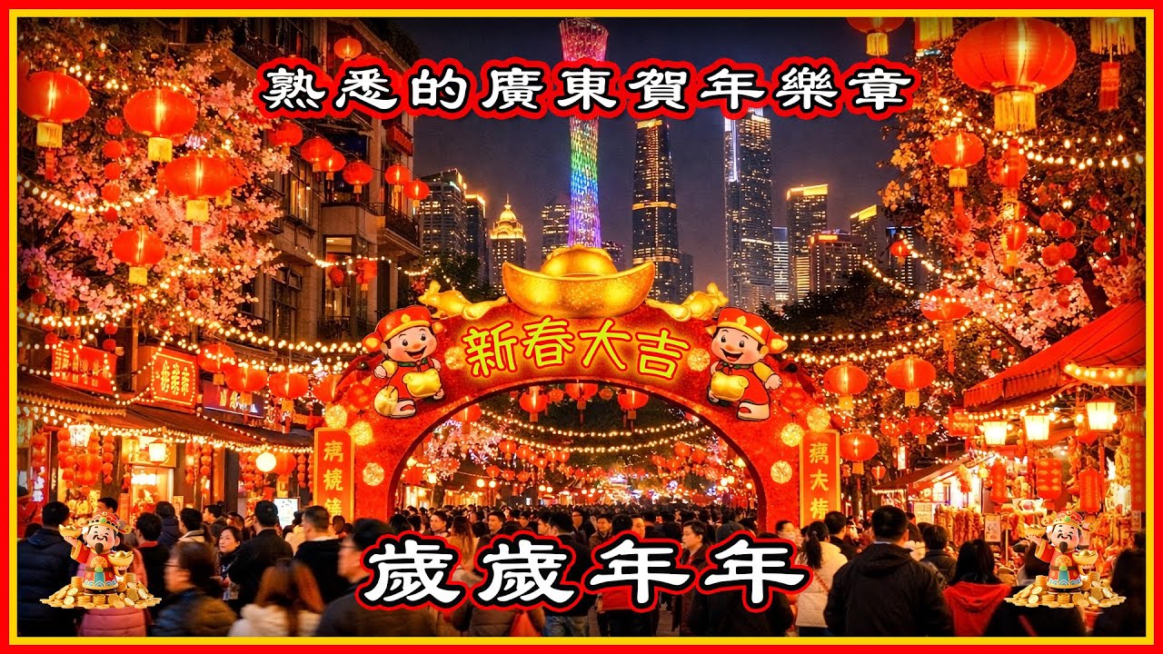 歲歲年年4K HD Audio 在熟悉的廣東賀年樂章中，找回最淳厚的家鄉味，譜成一曲萬家團團圓。