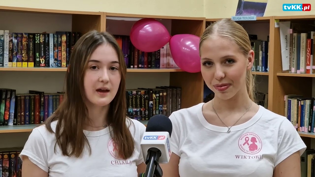 Warsztaty edukacyjne na temat raka piersi w I LO