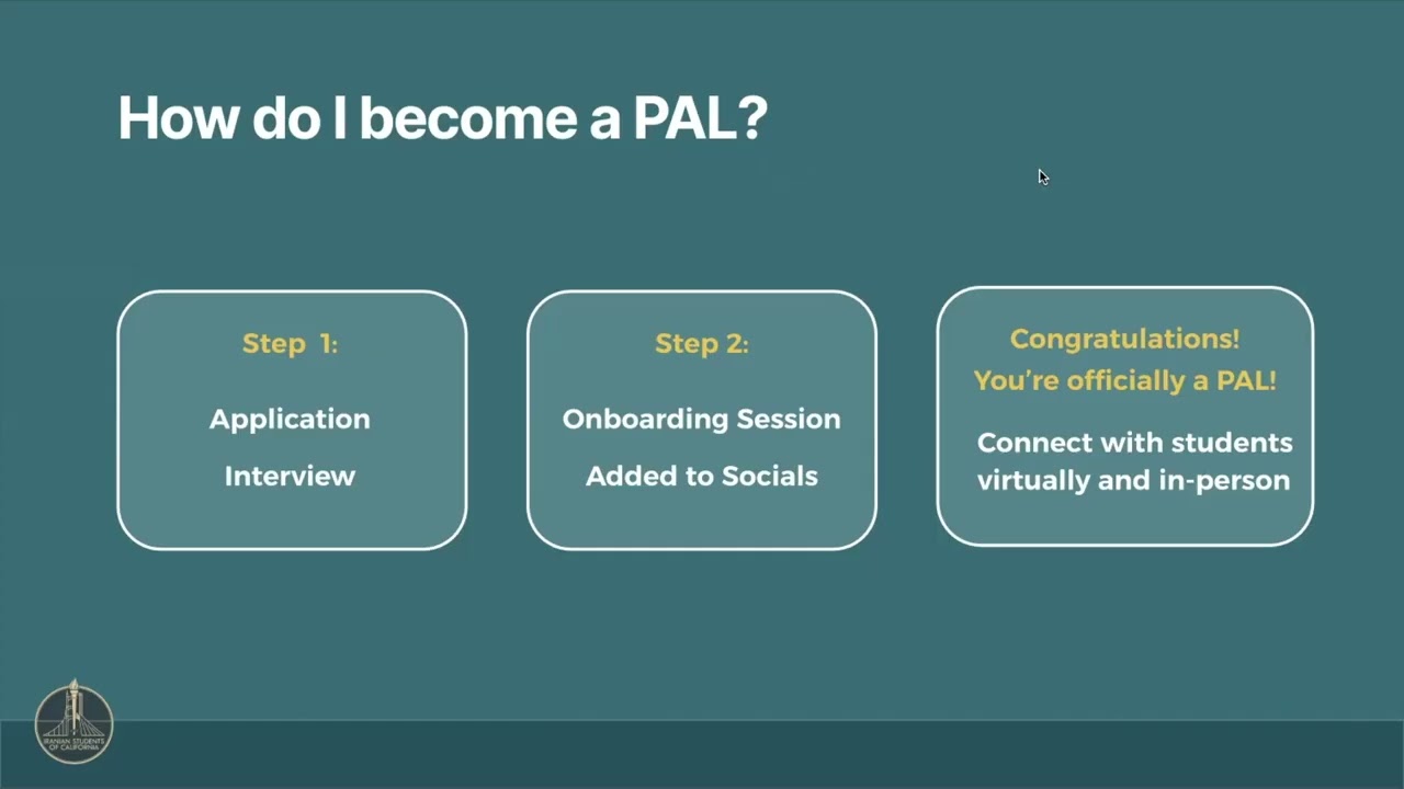 PAL Program Info Session
