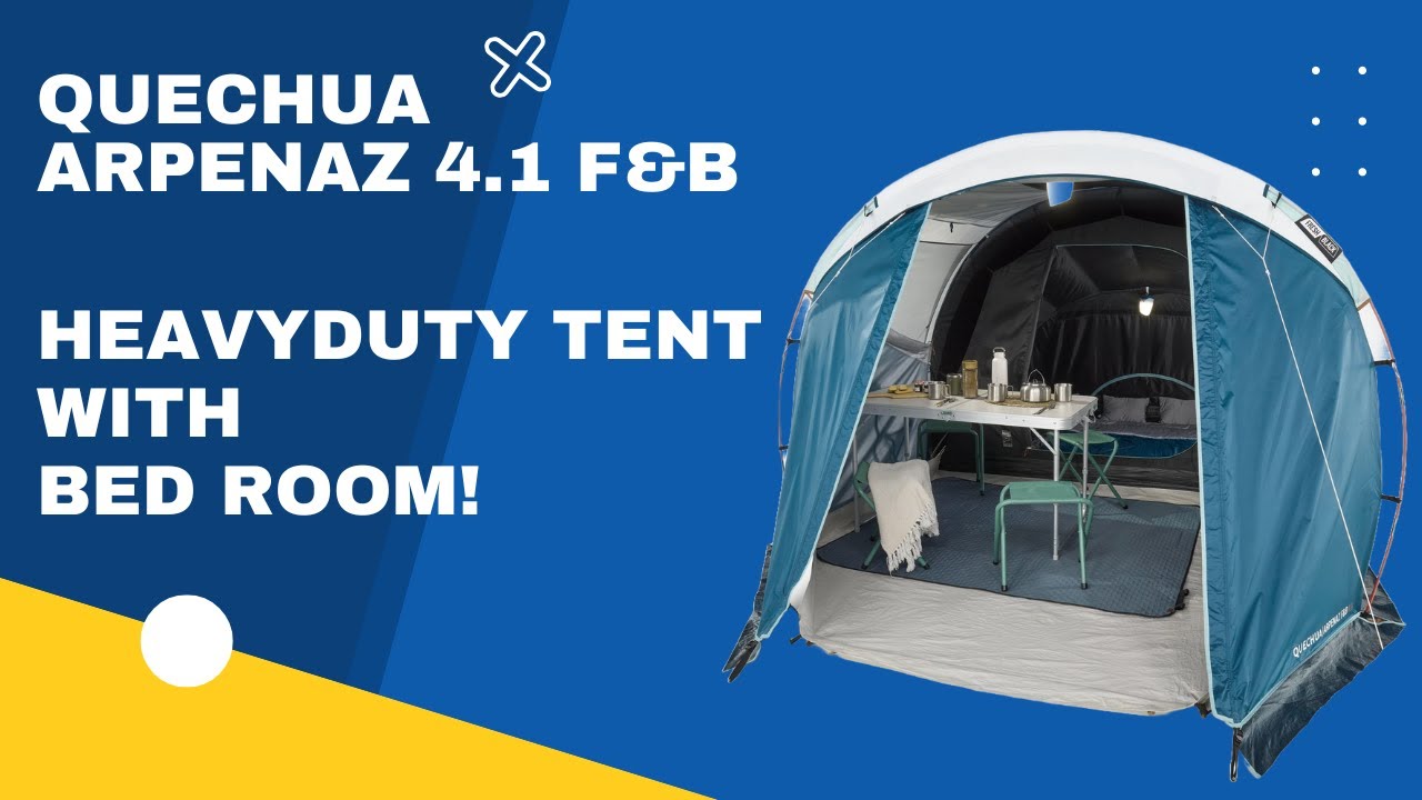 Buying new tent from Decathlon | Quechua Arpenaz 4.1 F&B | October 8, 2024 | Vlog #3