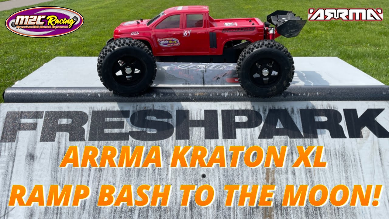 ARRMA KRATON XL RAMP LAUNCHES!