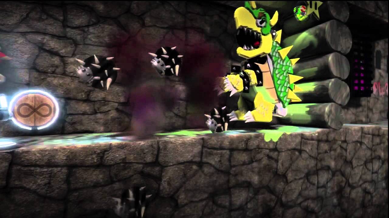 Best of Little Big Planet:Super Mario World PS3!