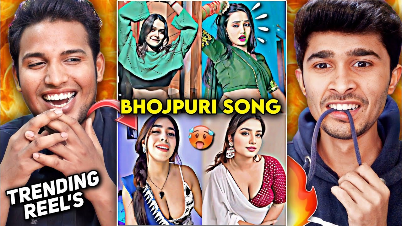 Bhojpuri Girls Instagram Trending Reels Reaction 😍🔥 | #bhojpuri #bhojpurireels | V2funreacts