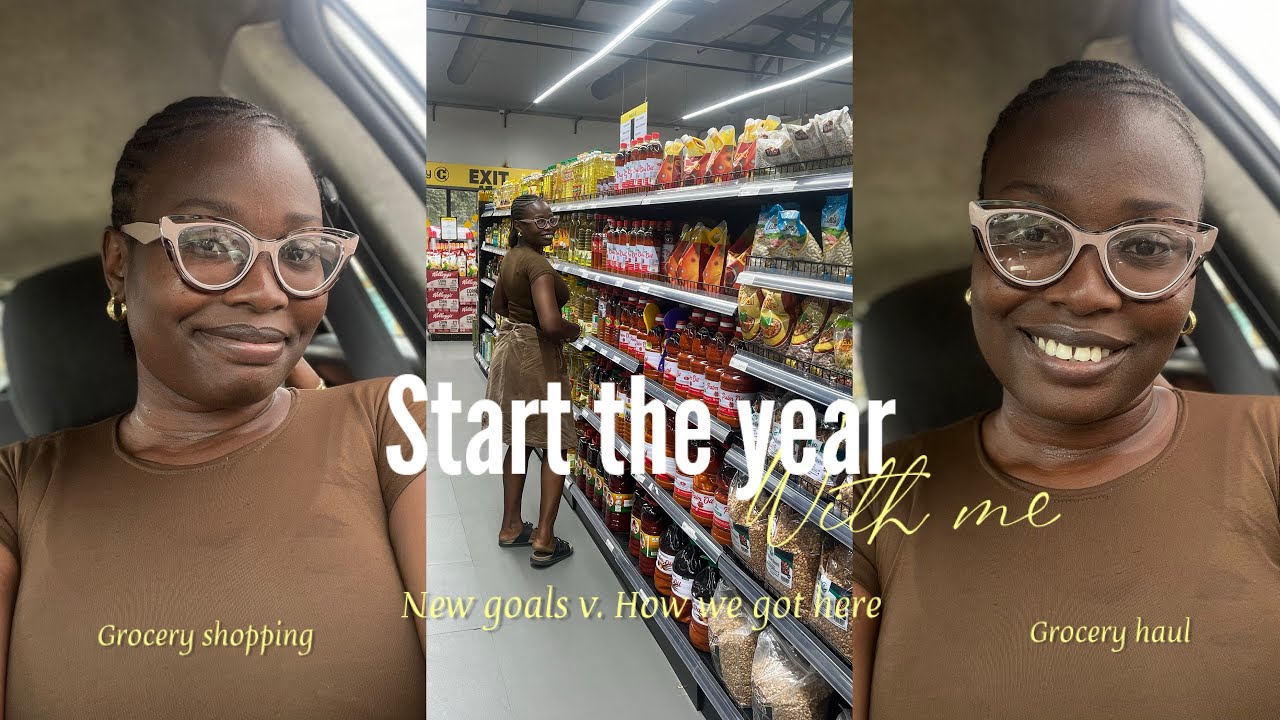 Navigating my 20’s: A New Year Reset 🌿 Focus, Clarity & a Cozy Grocery Day