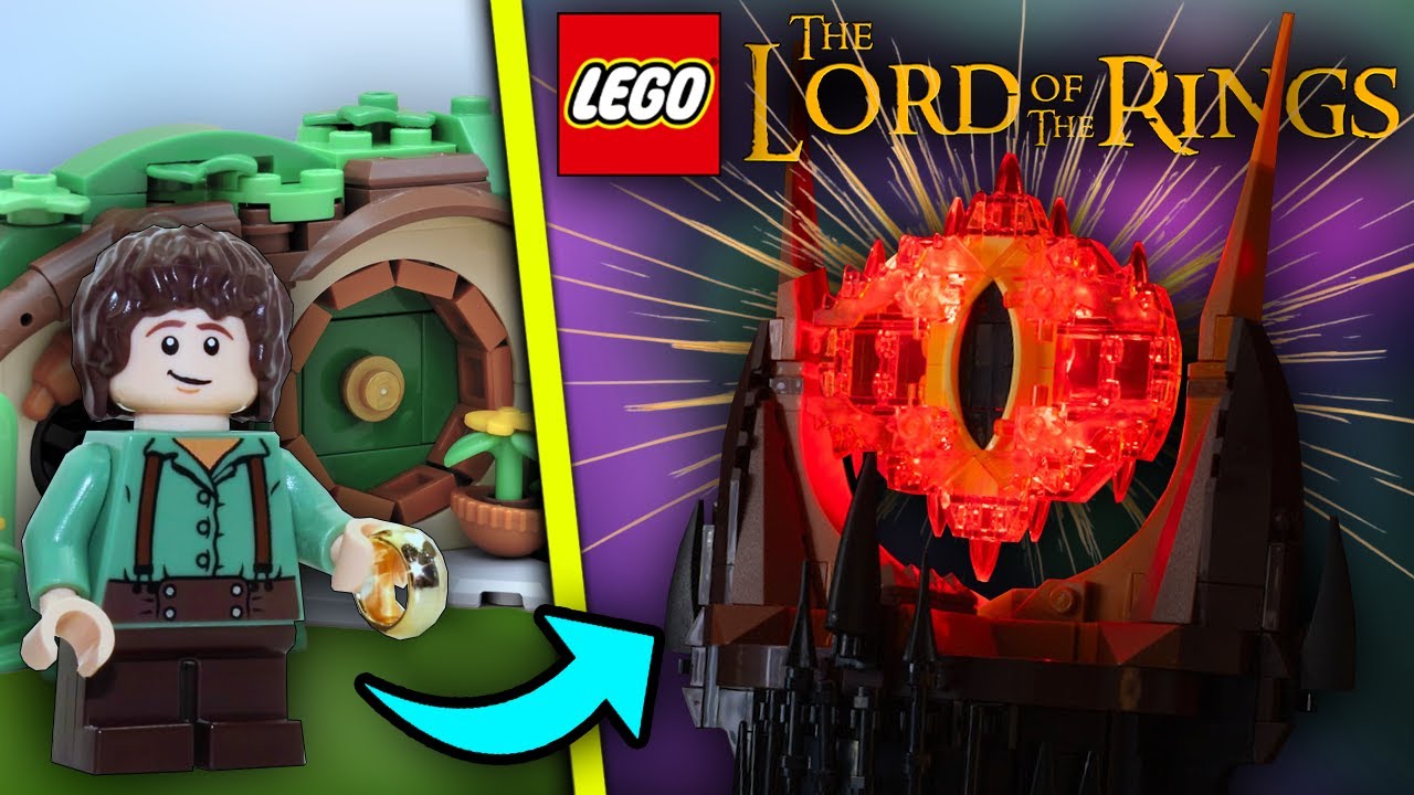Building EVERY Lord of the Rings MOVIE in LEGO...