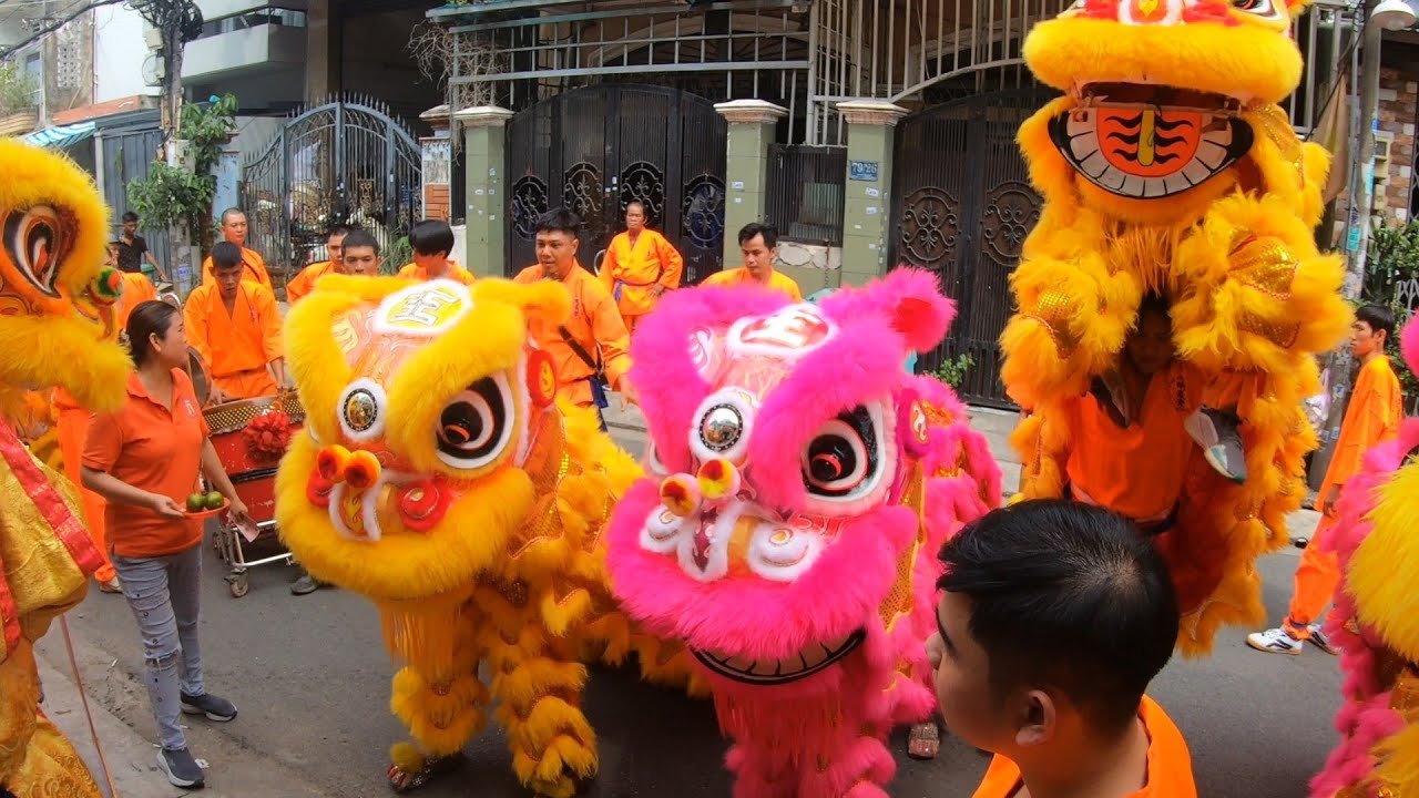 Full clip Đoàn LSR Minh Hào Đường làm lễ khai quang tại nhà Tổ - Múa Lân 2025 - Lion Dance 2025