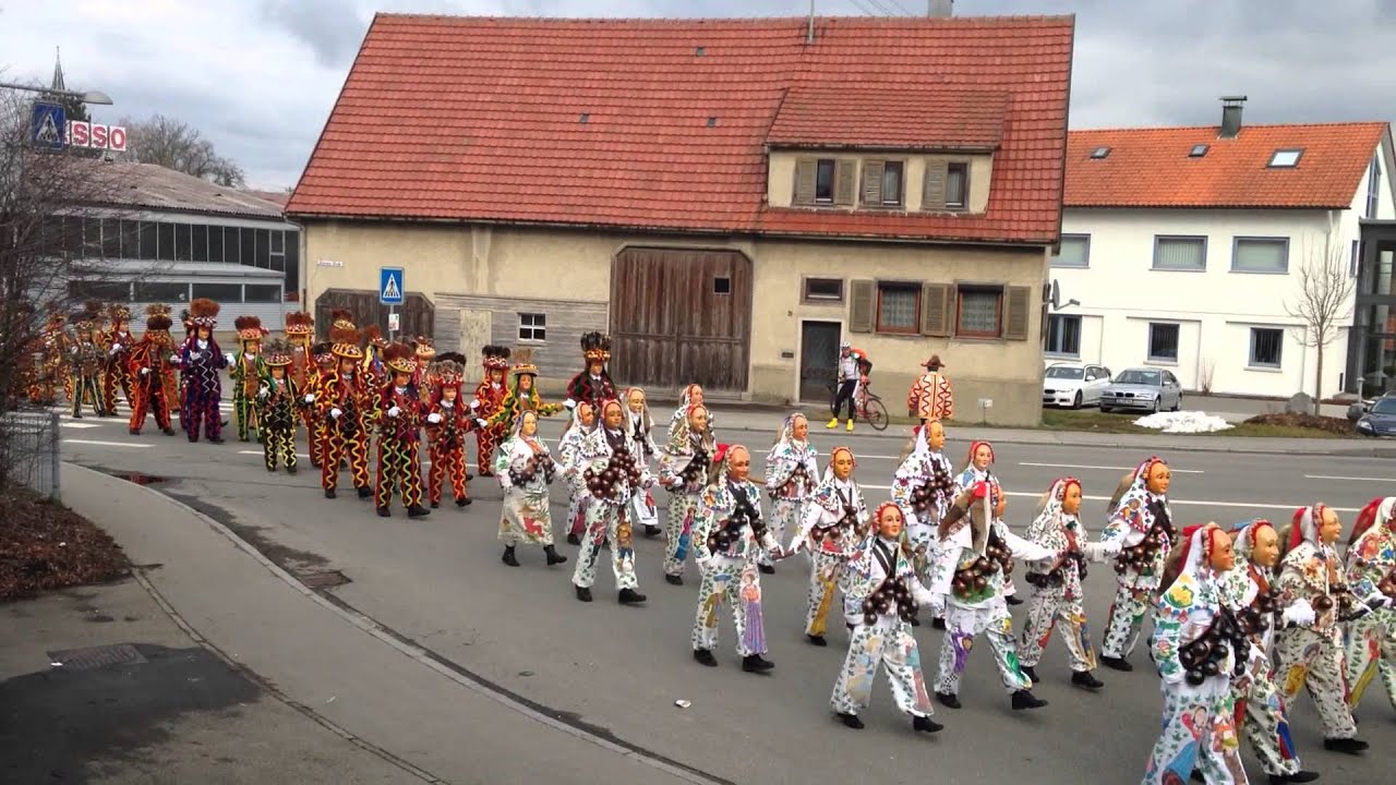 Fasnet in Schömberg - Schömberger Narrenmarsch vom 04-03-2014