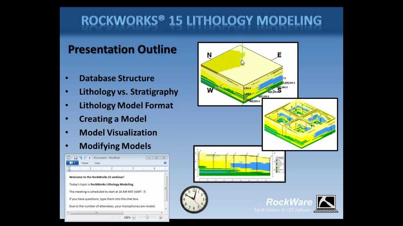 (RWW 10) RockWorks: Borehole Manager - Lithology Modeling (RockWorks15 Webinar)