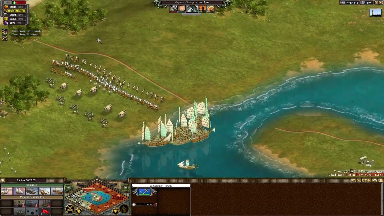 Rise of Nations Thrones and Patriots - Mod Fierce War v58